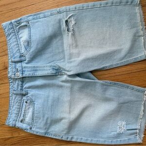 H&M Light Blue Denim Shorts - Mens Size 34
